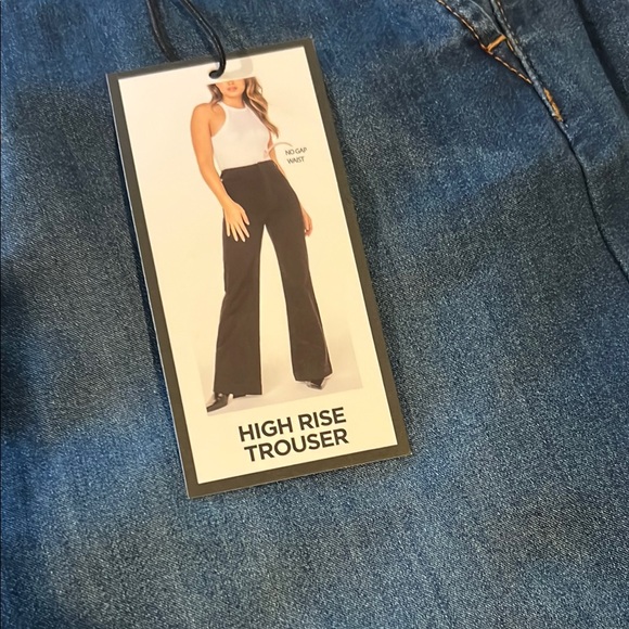 High Rise Blue Jeans - Picture 1 of 3